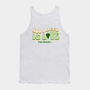 All I Need is Love and Matcha Tank Top